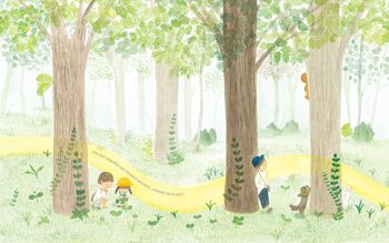Livre pour enfant - En forêt ! 2