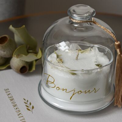 DESIGN scented candle - Bonjour