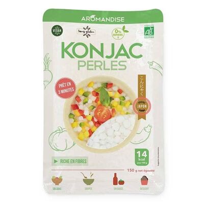 cuentas de konjac