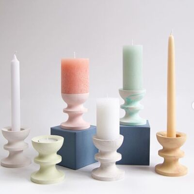 Kerzen-/Teelichthalter-Bundle
