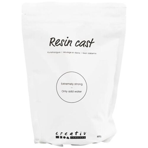 Résine de moulage en poudre - Resin cast - Blanc - 800 g