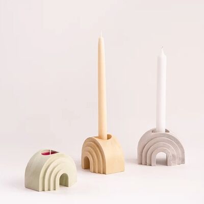 Scala Collection: S5.2 – Arch Candle/Tealight Holder