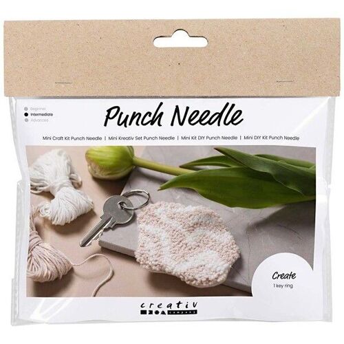 Kit DIY punch Needle - Porte-clés