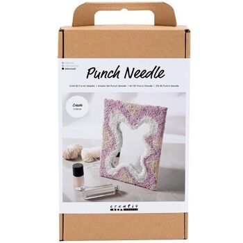 Kit Punch Needle - Miroir DIY 1