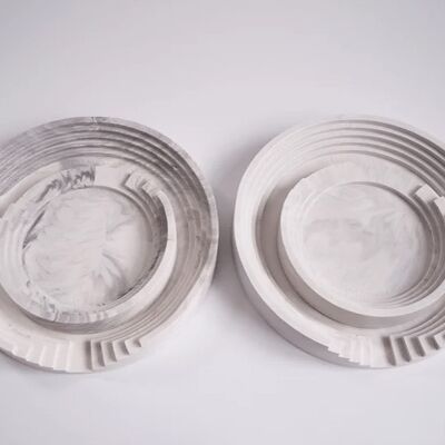 Scala Collection: SS Round Tray Set