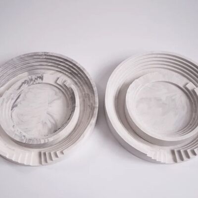 Scala Collection: SS Round Tray Set