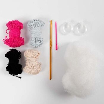 Kit DIY crochet - Os pour chien - 2 pcs 3