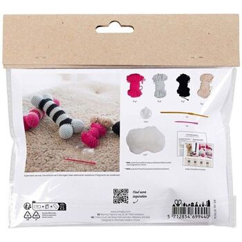 Kit DIY crochet - Os pour chien - 2 pcs 6