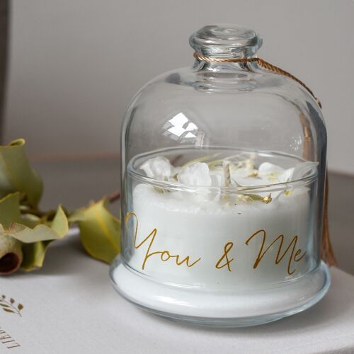 DESIGN scented candle - You & Me