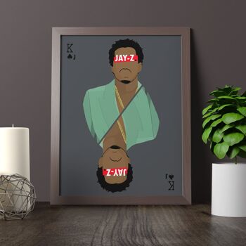 Affiche Jay-Z - 30X40 cm 1