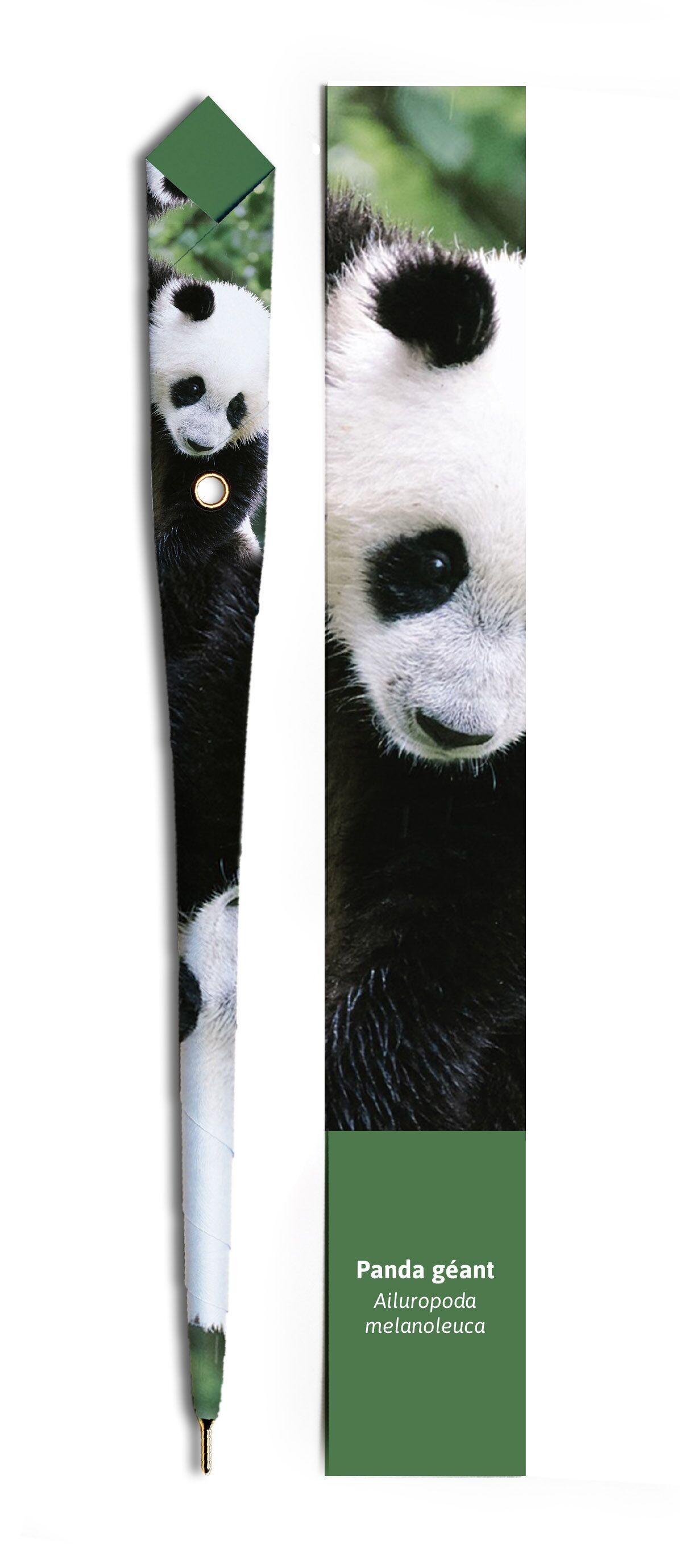PAPIERSTIFT + SEITENZEICHEN – PANDA