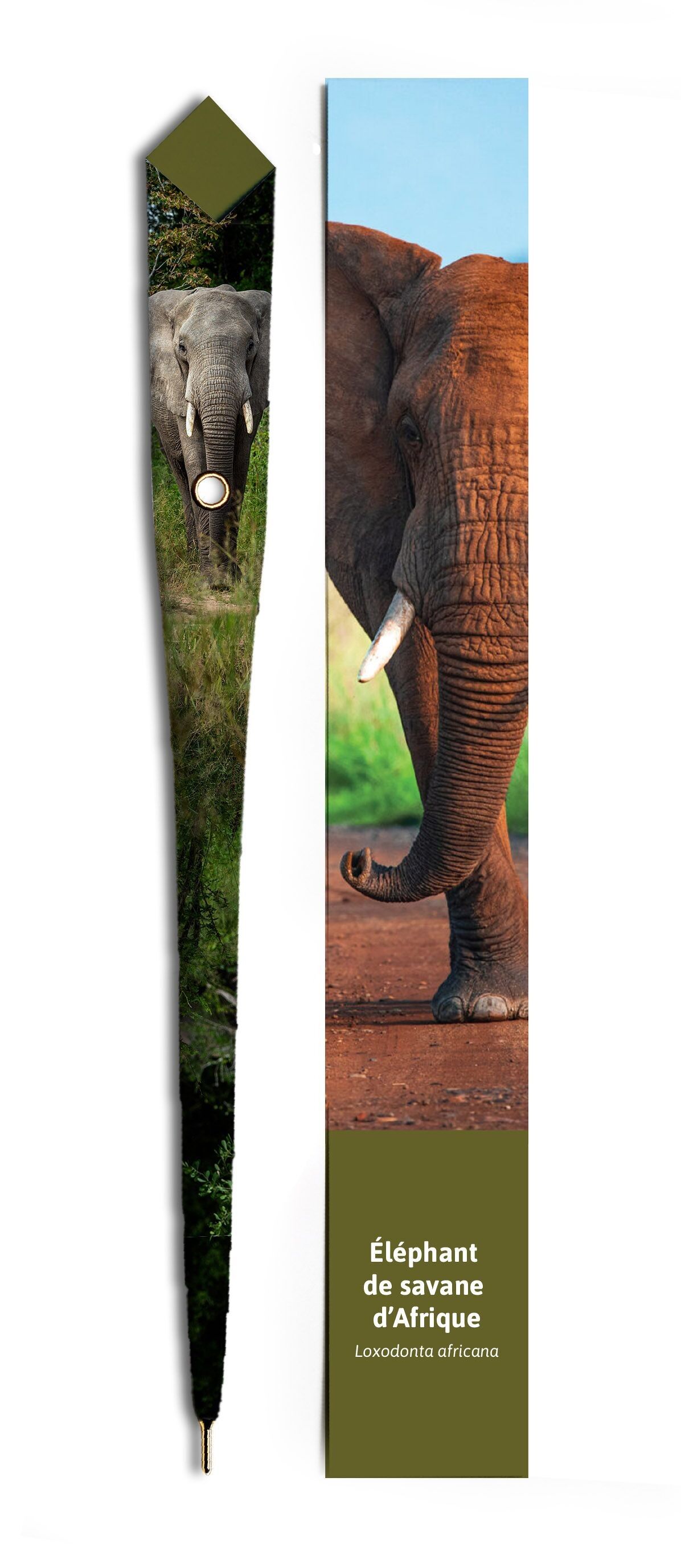 PAPER PEN + PAGE MARK - ELEPHANT