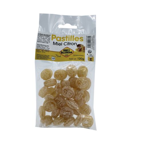 Pastilles Miel Citron 120g