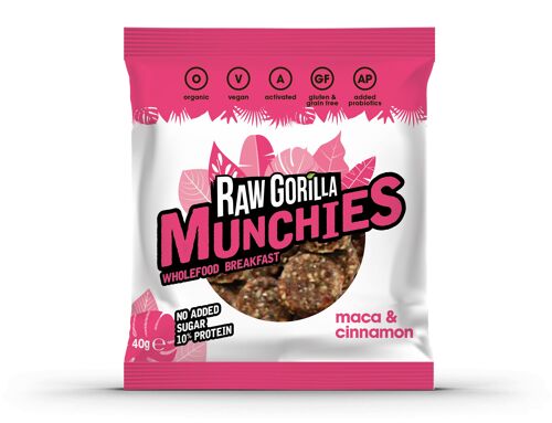 Raw Gorilla Maca & Cinnamon Munchies 40g