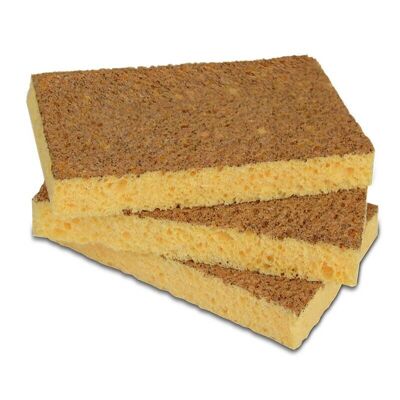 Éponge Vaisselle Végétale, lot de 3 pièces / Vegetable Sponge, pack of 3 pc