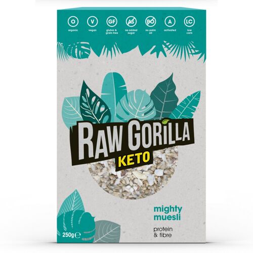 Raw Gorilla Keto Mighty Muesli (250g)