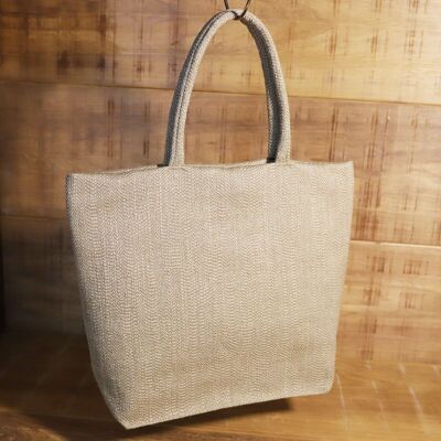 Grand cabas beige foncé