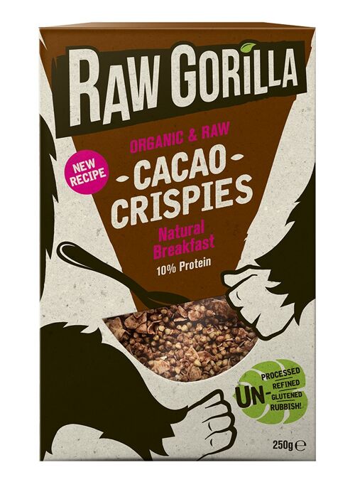 Raw Gorilla Cacao Crispies (250g)