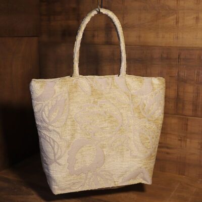 Grand sac fourre-tout en jacquard durable