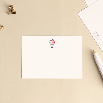 Set of 3 Hot Air Balloon correspondence cards