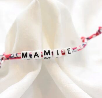 Bracelet Liberty Rouge "Mamie" 2