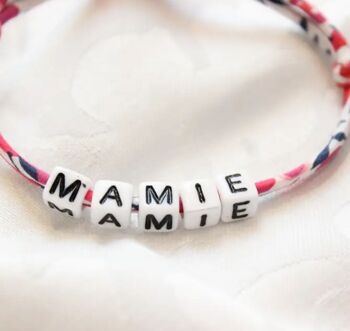 Bracelet Liberty Rouge "Mamie" 3