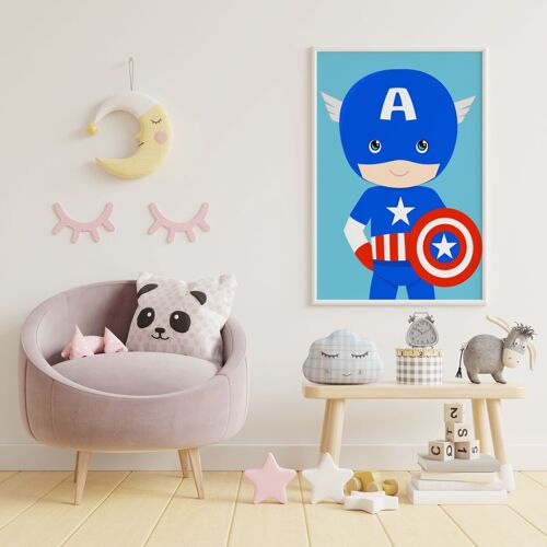 Affiche Baby hero Superman