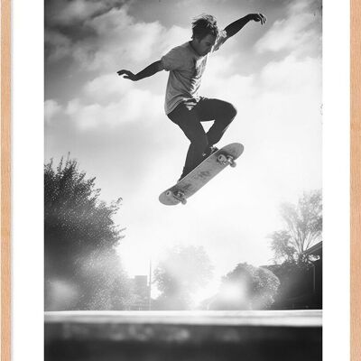 Affiche - Action Sports 08 (30x40 cm) - Hartman AI