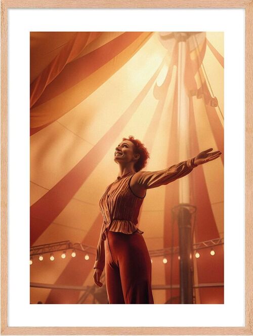 Affiche - Circus 02 (30x40 cm) - Hartman AI