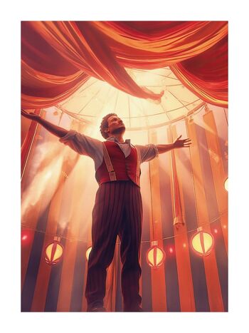 Affiche - Circus 03 (30x40 cm) - Hartman AI 2