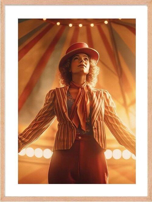 Affiche - Circus 05 (30x40 cm) - Hartman AI