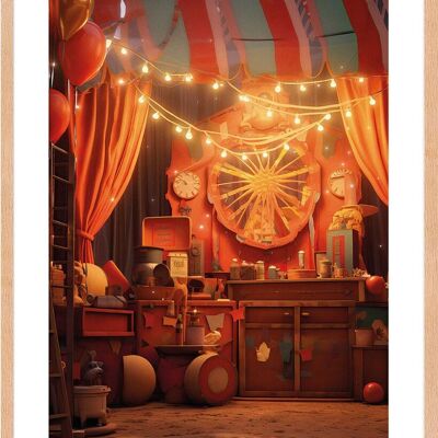 Poster - Circus 09 (30x40 cm) - Hartman AI