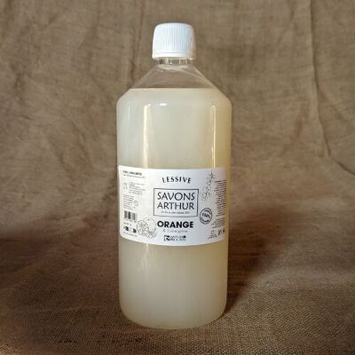 ORGANIC Orange & Eucalyptus laundry detergent • 1L bottles