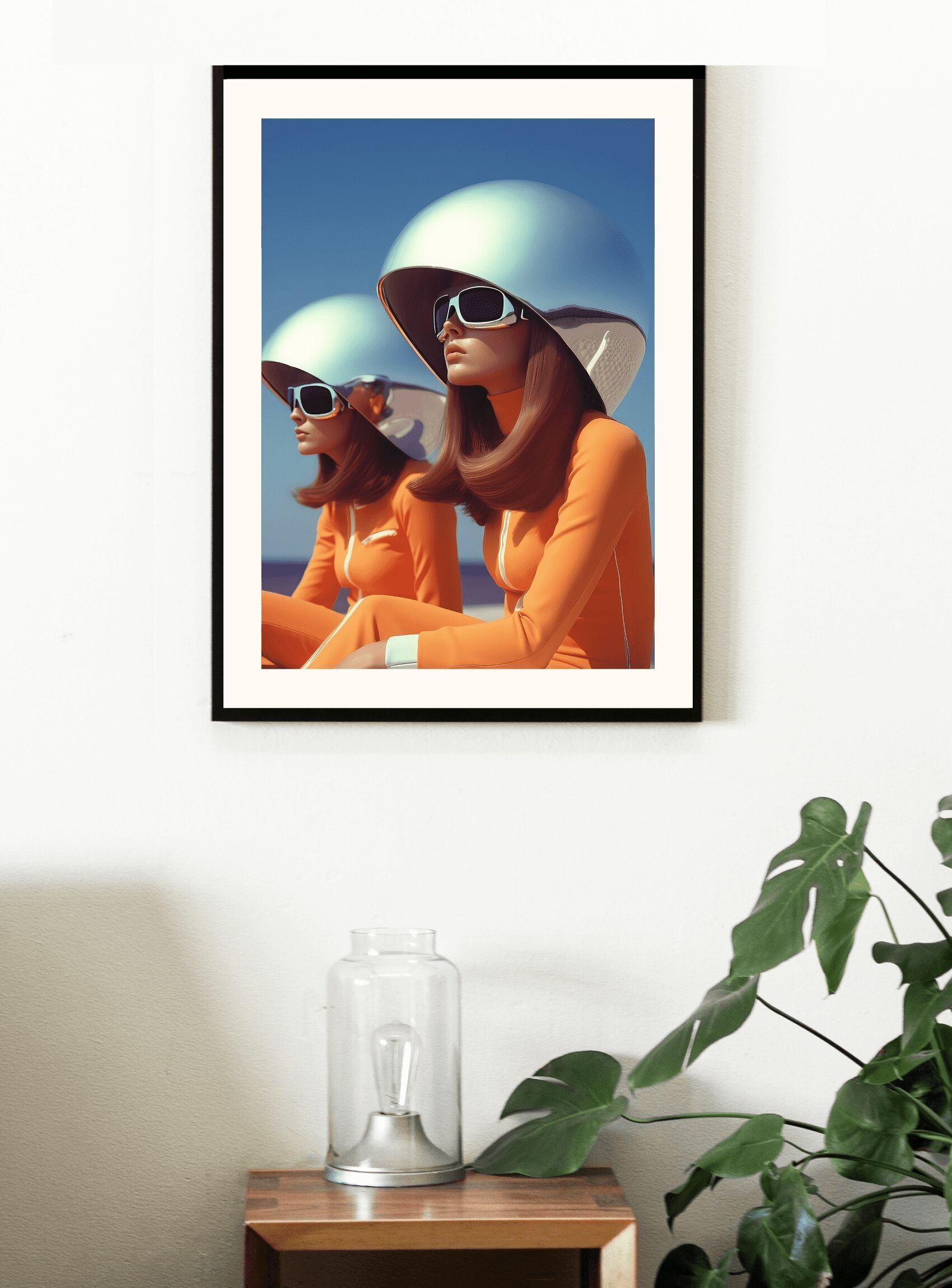 Poster - Futuro Retro 05 (50x70 cm) - Hartman AI