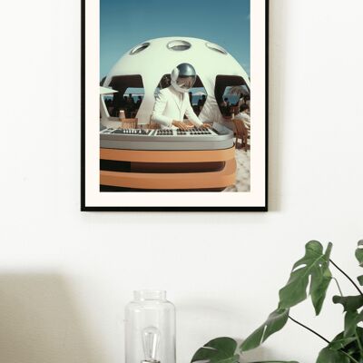 Poster - Retro Future 11 (50x70 cm) - Hartman AI