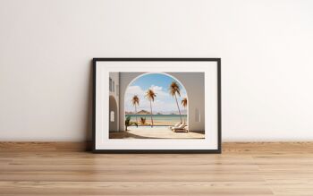 Affiche - Sea View 01 (30x40 cm) - Hartman AI 3