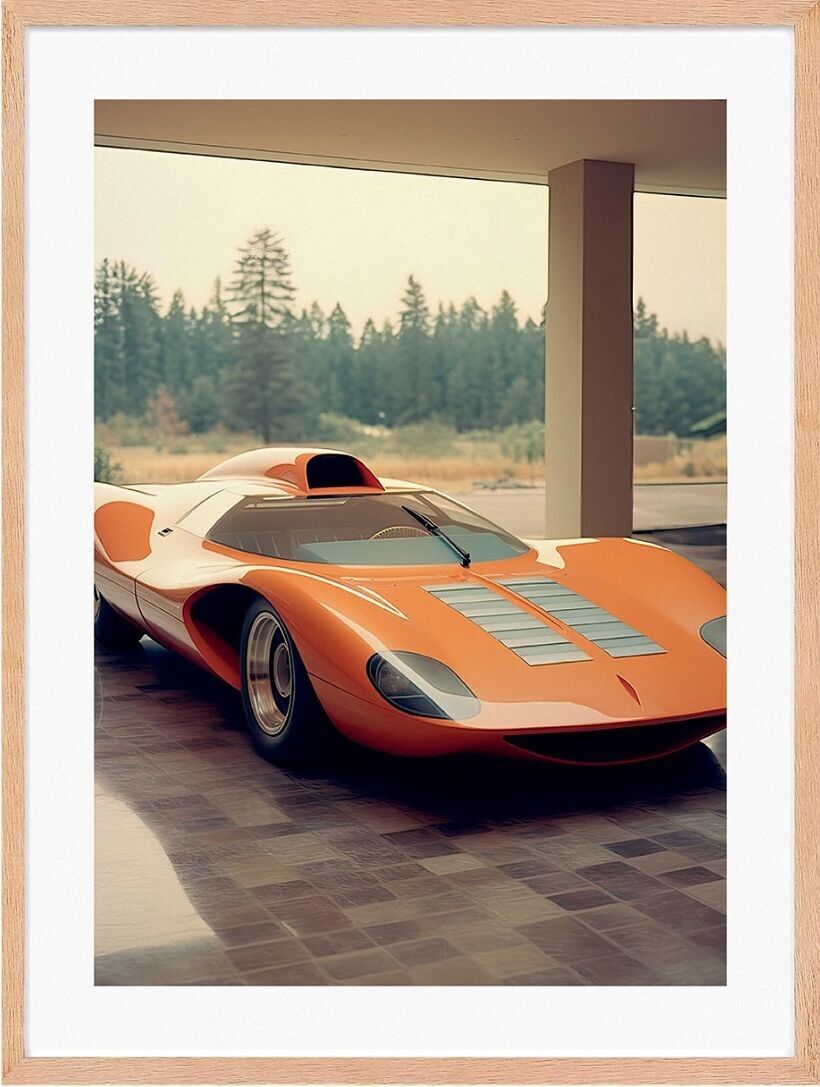 Poster - Retro Future 21 (30x40 cm) - Hartman AI