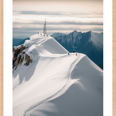 Poster – Schnee 03 (30 x 40 cm) – Hartman AI