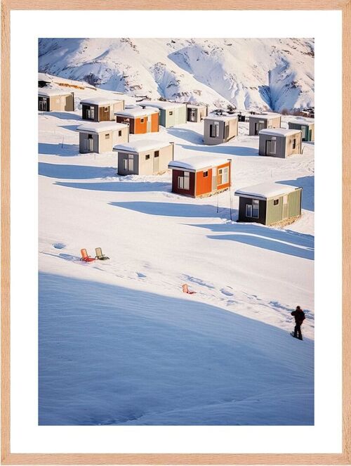 Affiche - Snow 04 (30x40 cm) - Hartman AI