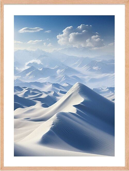 Affiche - Snow 07 (30x40 cm) - Hartman AI
