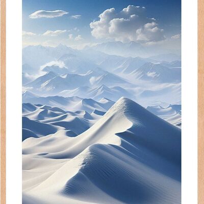 Affiche - Snow 07 (30x40 cm) - Hartman AI