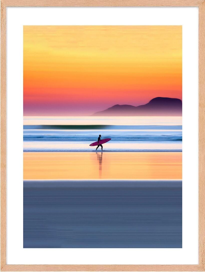 Poster - Sunset Surf 05 (30x40 cm) - Hartman AI