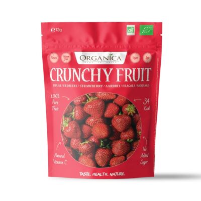 Freeze-dried organic strawberries