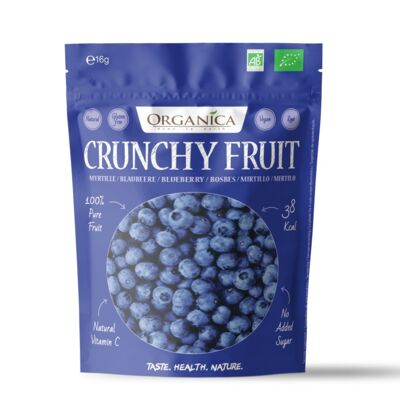 Freeze-dried organic blueberries