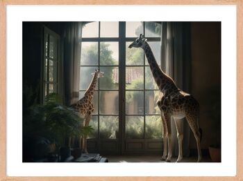 Affiche - Urban Zoo 20 (30x40 cm) - Hartman AI 1