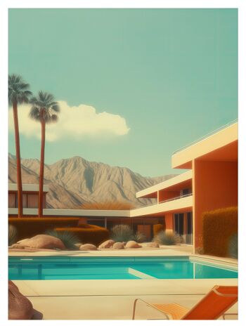 Affiche - Villa California 12 (30x40 cm) - Hartman AI 2