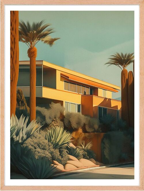 Affiche - Villa California 13 (30x40 cm) - Hartman AI