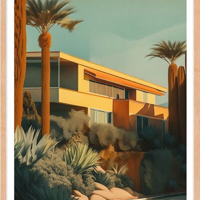 Poster - Villa California 13 (30x40 cm) - Hartman AI