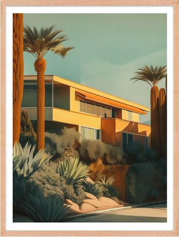 Affiche - Villa California 13 (30x40 cm) - Hartman AI 1