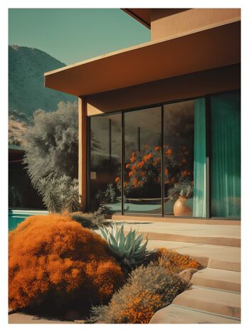 Affiche - Villa California 14 (30x40 cm) - Hartman AI 2